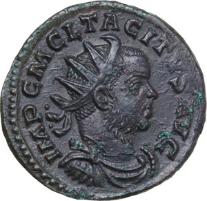obverse: Tacitus (275-276). AR Antoninianus, Gallia mint, 275-276