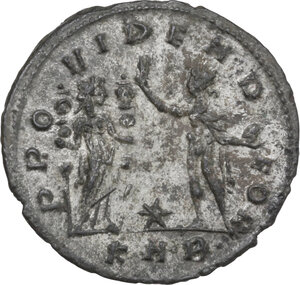 reverse: Florianus (276 AD). AR Antoninianus, Serdica mint, 276 AD