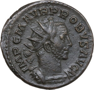 obverse: Probus (276-282). AE Antoninianus, Lugdunum mint, 276-282