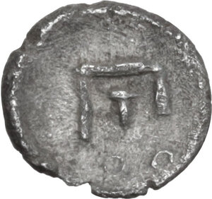 reverse: Southern Lucania, Thurium. AR Obol, c. 443-410 BC