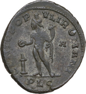 reverse: Diocletian (284-305). AE Follis, Lugdunum mint, 301-303