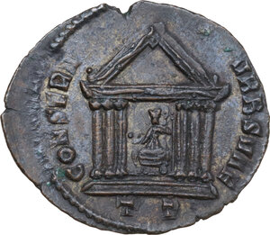 reverse: Maximianus (286-310). AE Follis, Ticinum mint, 307-308