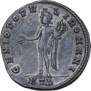 reverse: Maximinus II Daia as Caesar (305-308). AE Follis, Heraclea mint, 305-306
