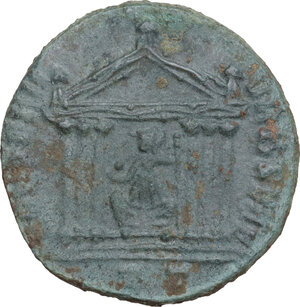 reverse: Maxentius (306-312). AE Follis, Ticinum mint, 307-308