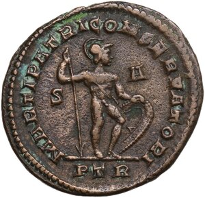 reverse: Constantine I (307-337). AE 27mm, Trier mint, 307-308