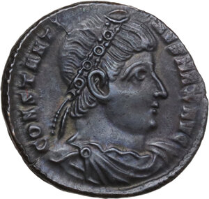 obverse: Constantine I (307-337). AE 18 mm, Aquileia mint, 334-335