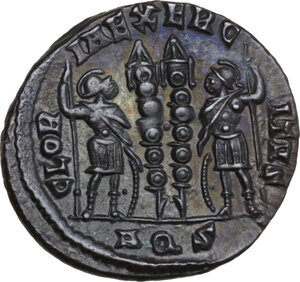 reverse: Constantine I (307-337). AE 18 mm, Aquileia mint, 334-335