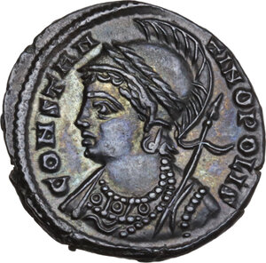 obverse: Constantine I (307-337). AE 19 mm, Aquileia mint, 334-335