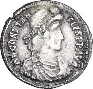 obverse: Constantius II (337-361). AR Siliqua, Sirmium mint, 355-361