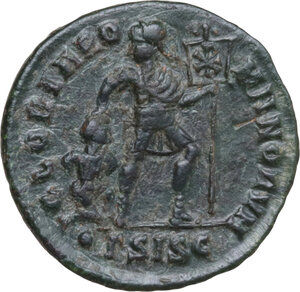 reverse: Valentinian I (364-375). AE 19 mm., Siscia mint