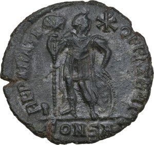 reverse: Procopius (365-366). AE 19.5 mm, Constantinople mint, 364-366