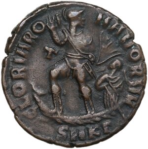 reverse: Theodosius I (379-395). AE 22.5 mm, Cyzicus mint, 383-388