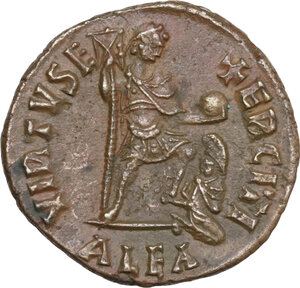 reverse: Theodosius I (379-395). AE 23 mm, Alexandria mint, 388-392