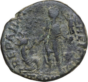 reverse: Magnus Maximus (383-388). AE 23 mm. Arelate mint