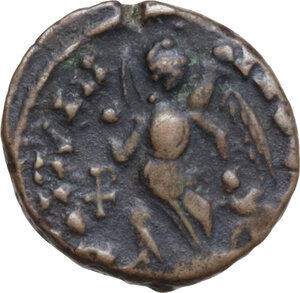 reverse: Valentinian III (425-455). AE 12.5 mm. Rome mint