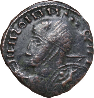 obverse: Uncertain Germanic tribe. Pseudo-Imperial coinage. . AE, Barbaric imitation