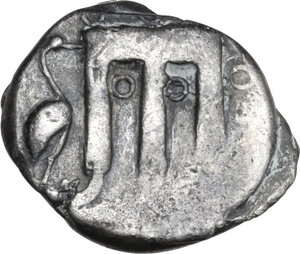 obverse: Bruttium, Kroton. AR Stater, 480-430 BC