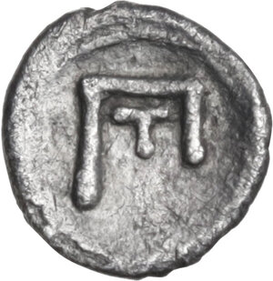 reverse: Bruttium, Kroton. AR 5 Tetartemorion, 370-350 BC