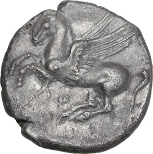 obverse: Bruttium, Locri Epizephyrii. AR Stater, 325-275 BC