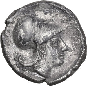 reverse: Bruttium, Locri Epizephyrii. AR Stater, 325-275 BC