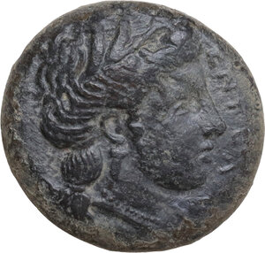 obverse: Entella. Campanian Mercenaries. . AE 20 mm, c. 307-305 BC