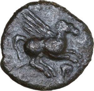 obverse: Entella. Campanian mercenaries. AE 21 mm, c. 342-338 BC