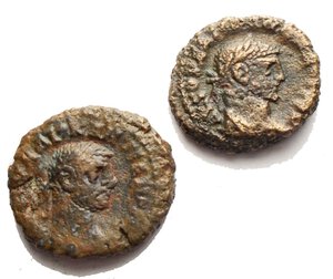 obverse: Impero Romano Lotto di 2 tetradrammi Alessandrini g 6,95 e g 6,78