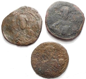 obverse: Impero Bizantino Insieme di 3 esemplari