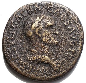 obverse: Galba 68-69 Sesterzio d/ busto a ds r/ Libertas Pvblica g 22,65 mm 34,08