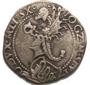 obverse: Milano. Gian Galeazzo Maria e Ludovico Maria Sforza (1480-1494). Grosso da 3 soldi. Cr. 7. AG. g. 1.78 R. 