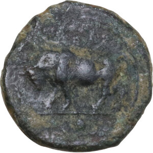 reverse: Gela. AE Onkia, 420-405 BC