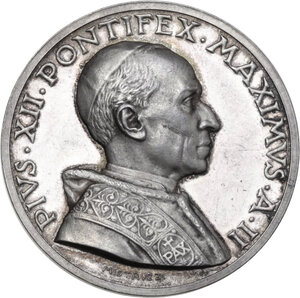 obverse: Pio XII (1939-1958), Eugenio Pacelli.. Medaglia A. II