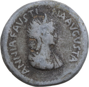 obverse: Annia Faustina (221 d.C.). Medaglia in stile Padovanino. c. 1700-1800
