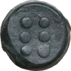 reverse: Himera. AE Hemilitron or Hexonkion, c. 425-409 BC