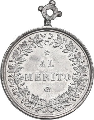 reverse: Medaglia al merito, fine 1800-inizio 1900