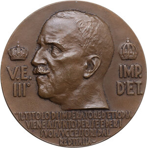 obverse: Era Fascista.. Medaglia Coloniale An. XIV, 1936