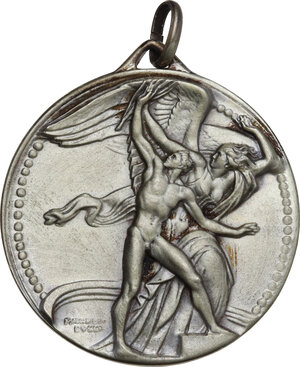 obverse: Comitato Olimpico Nazionale Italiano. Medaglia premio anni  50 da assegnare per merito