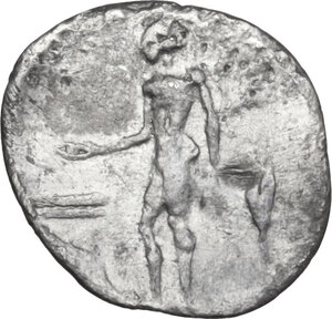 reverse: Leontini. AR Litra, 455-430 BC