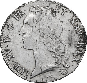 obverse: France.  Louis XV (1715-1774). Ecu 1752, Toulouse mint