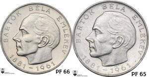 obverse: Hungary.  People s Republic (1949-1989). 50 and 25 forint 1961, Budapest mint