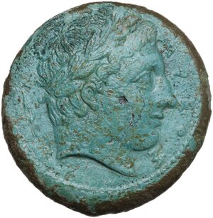 obverse: Messana.  The Mamertinoi.. AE Quadruple, c. 288-278 BC