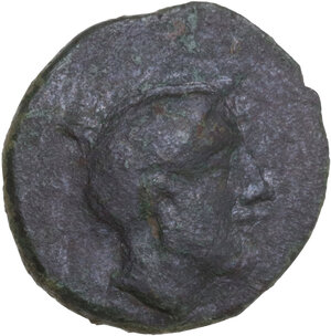 obverse: Nakona. AE 17mm, late 5th cent. BC