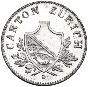 obverse: Switzerland. 2 rappen 1842, Zürich mint