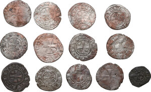 obverse: Lotto di tredici (13) monete della zecca di Perugia, in prevalenza sestini