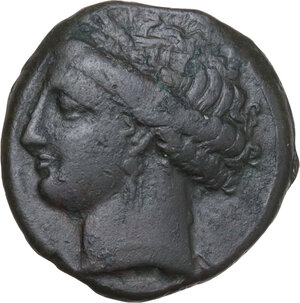 obverse: AE 18 mm, 300-264 BC