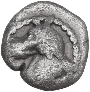 obverse: Thessaly, Larissa.  Pseudo-autonomous issue, 1st century BC.. AR Obol, circa 462/1-460 BC