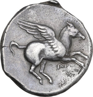 obverse: Akarnania, Argos Amphilochikon. AR Stater, 360-330 BC