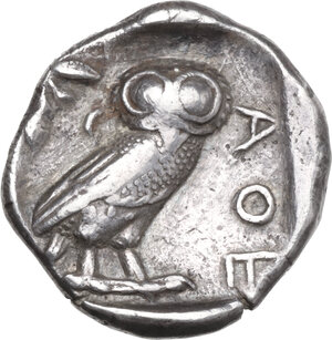 reverse: Attica, Athens. AR Tetradrachm, c. 454-404 BC