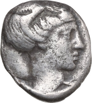 obverse: Creta-Gortyna. AR Drachm, c. 360-300 BC