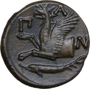 reverse: Cimmerian Bosporos, Pantikapaion. AE 21.0 mm, c. 310-304/3 BC